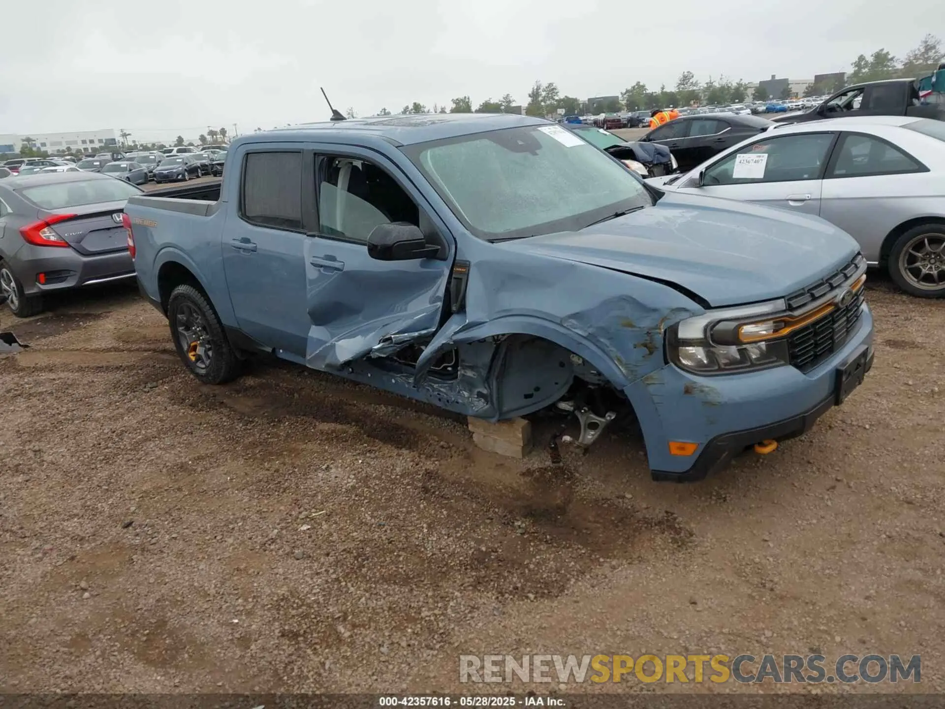 1 Photograph of a damaged car 3FTTW8R90RRB62607 FORD MAVERICK 2024
