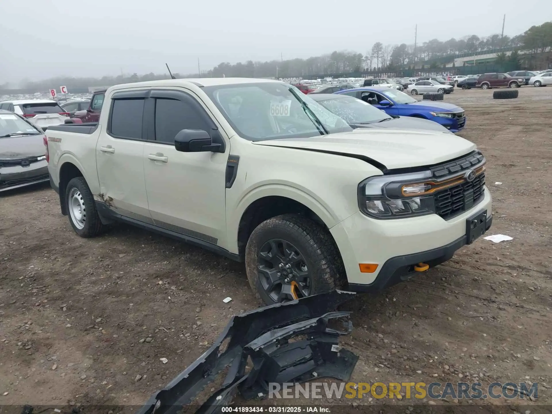 1 Photograph of a damaged car 3FTTW8R93RRB48216 FORD MAVERICK 2024