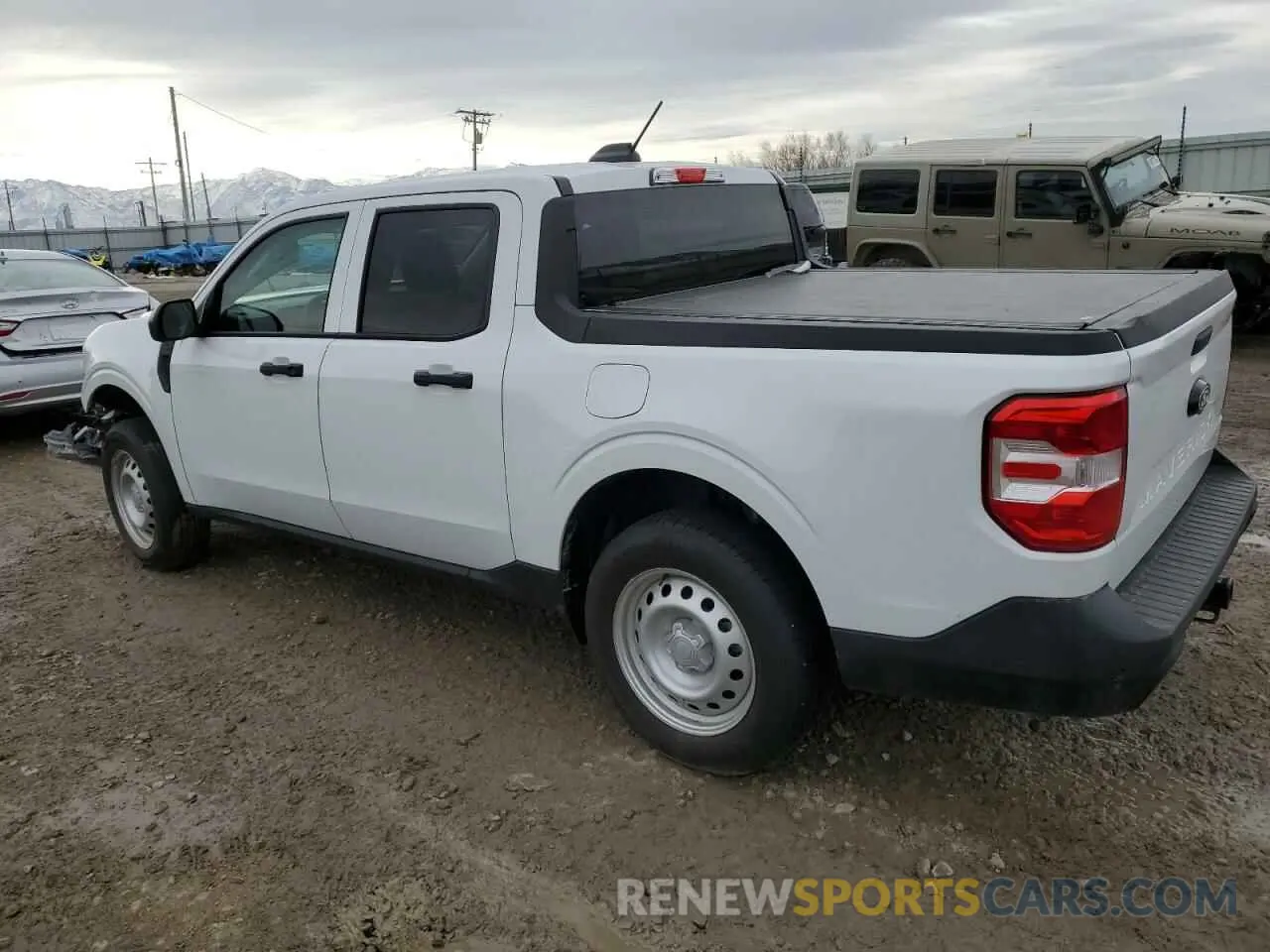 2 Photograph of a damaged car 3FTTW8B34SRA13709 FORD MAVERICK 2025