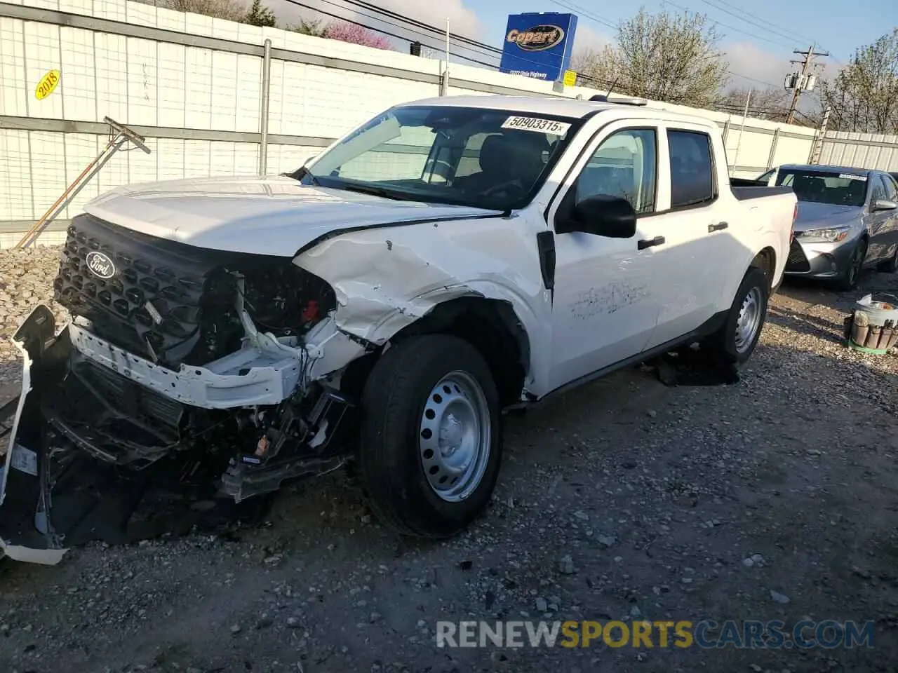 1 Photograph of a damaged car 3FTTW8BA9SRA00629 FORD MAVERICK 2025