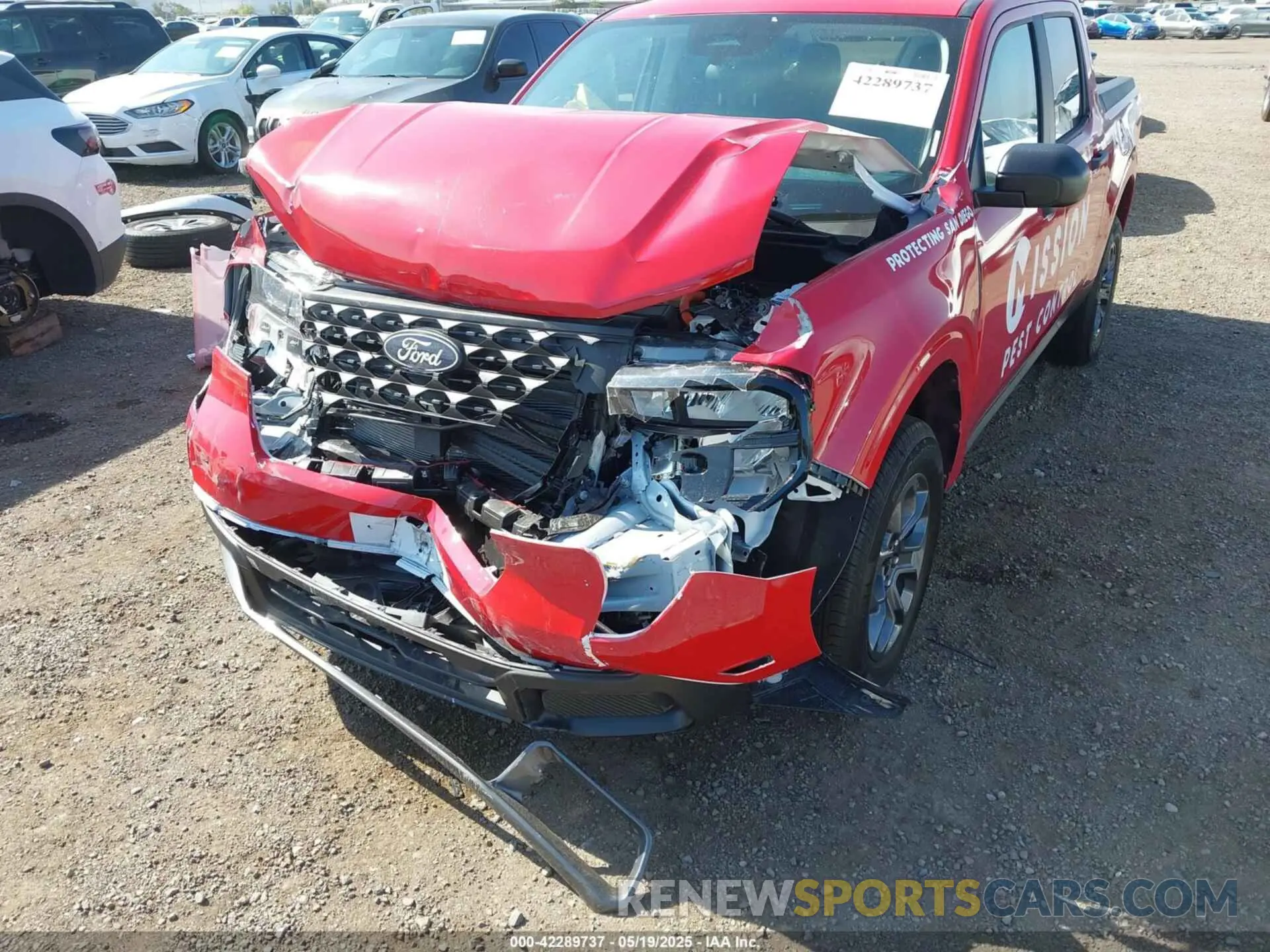 6 Photograph of a damaged car 3FTTW8H39SRA60872 FORD MAVERICK 2025
