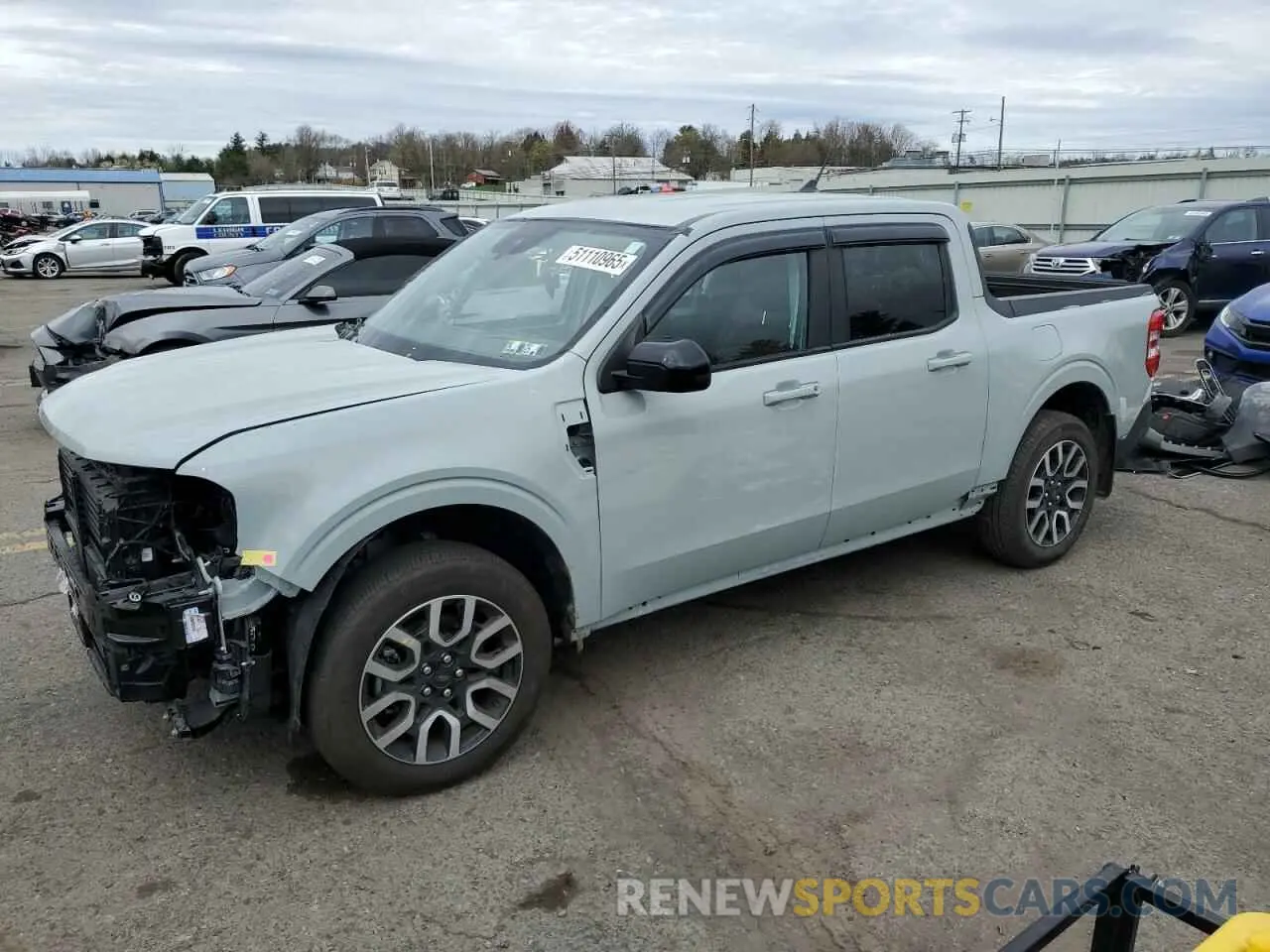 1 Photograph of a damaged car 3FTTW8S98RRA01724 FORD MAVERICK L 2024