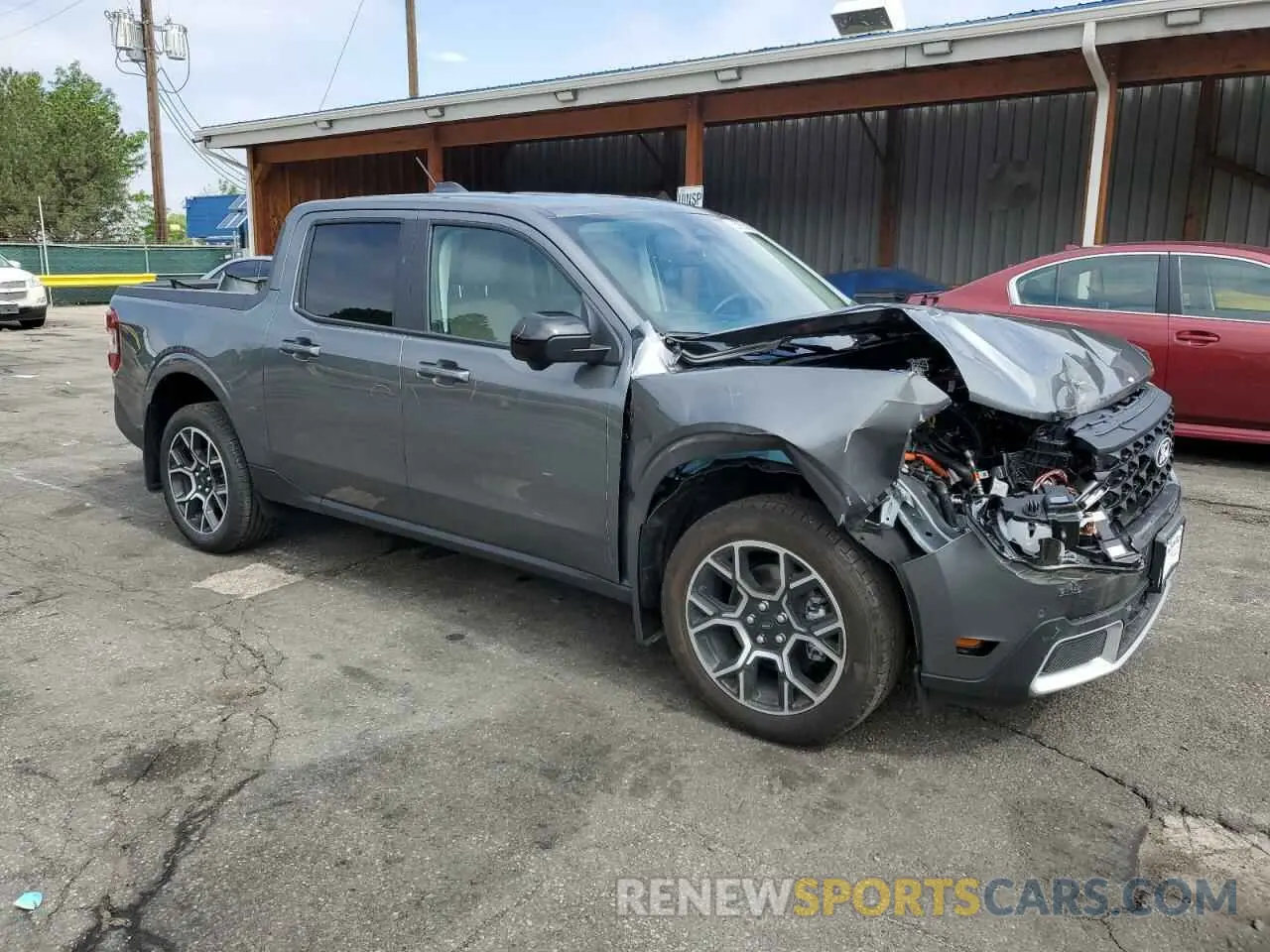 4 Photograph of a damaged car 3FTTW8S35SRA28672 FORD MAVERICK L 2025