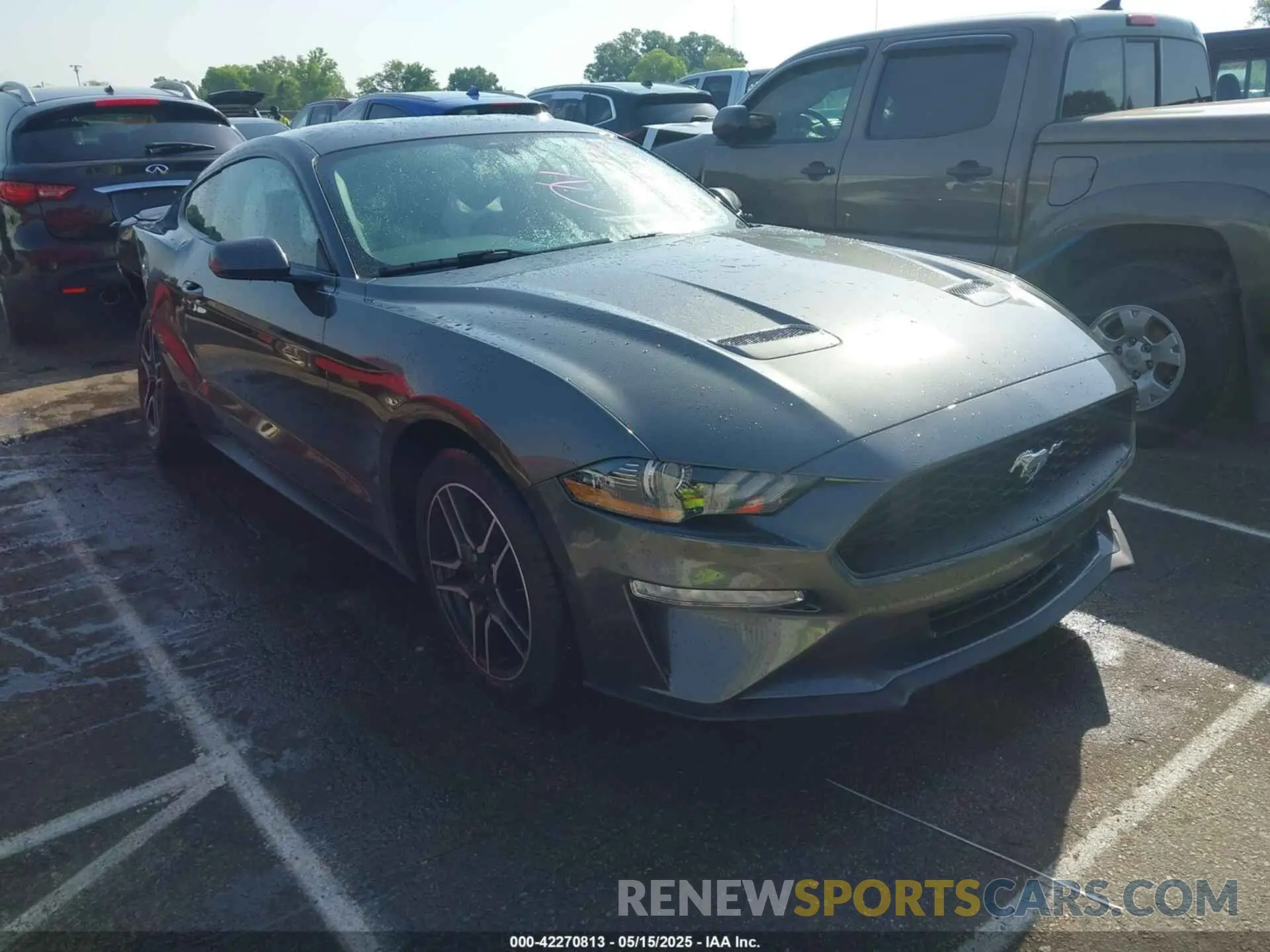 1 Photograph of a damaged car 1F86B8TH3K5173920 FORD MUSTANG 2019