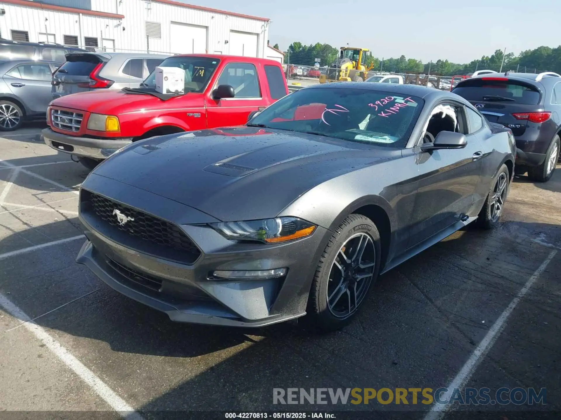 2 Photograph of a damaged car 1F86B8TH3K5173920 FORD MUSTANG 2019