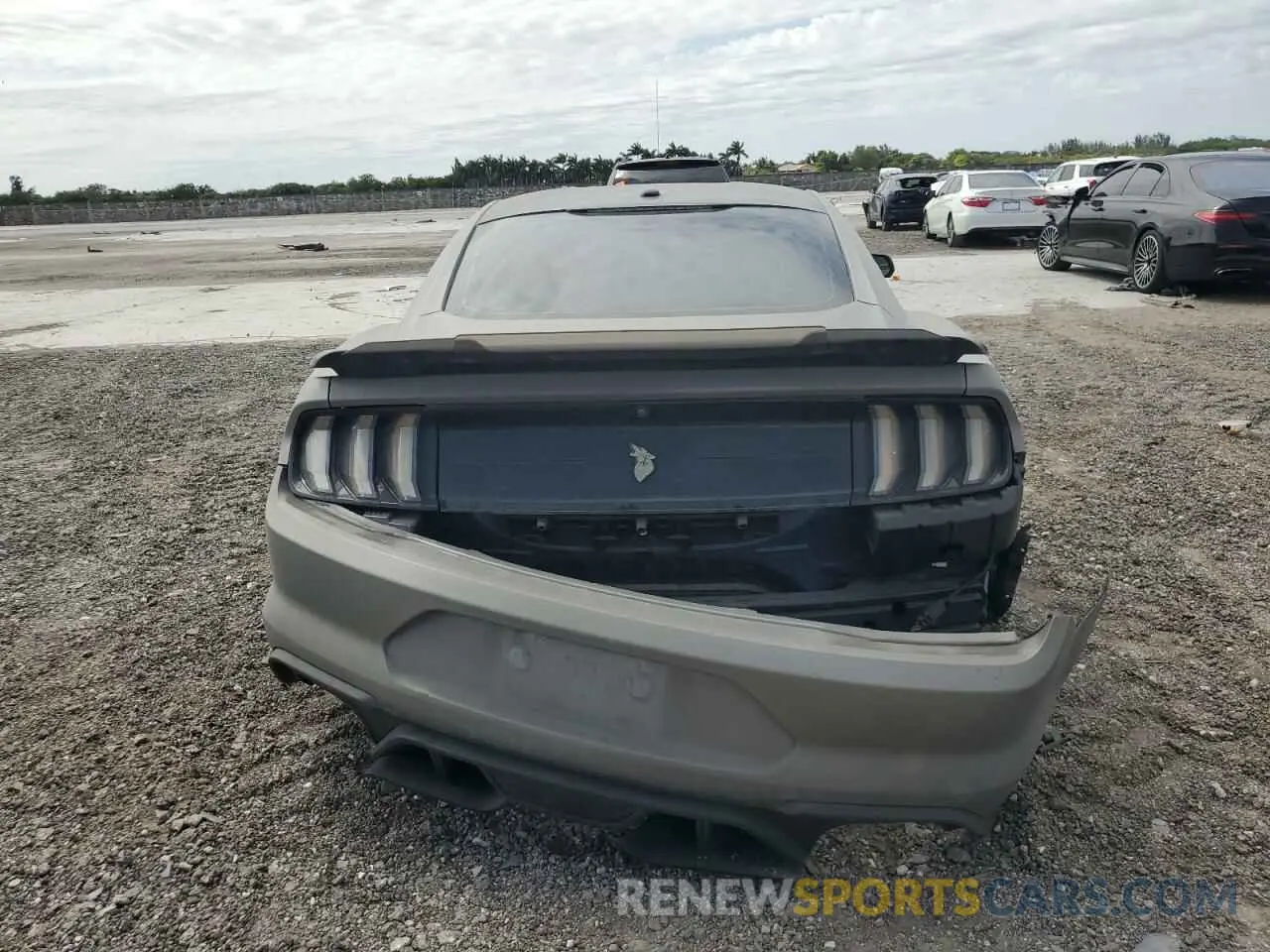 6 Photograph of a damaged car 1FA6P8CF0K5105475 FORD MUSTANG 2019