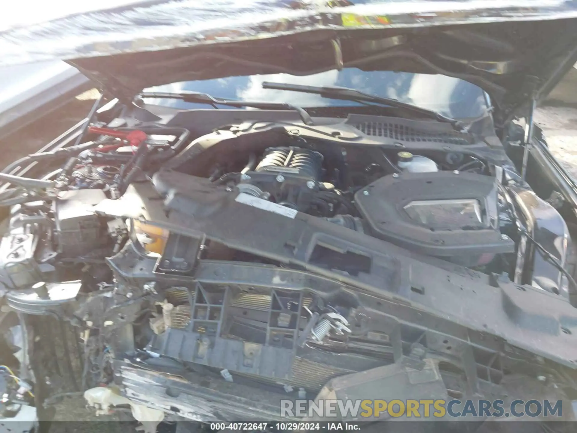 10 Photograph of a damaged car 1FA6P8CF0K5122857 FORD MUSTANG 2019