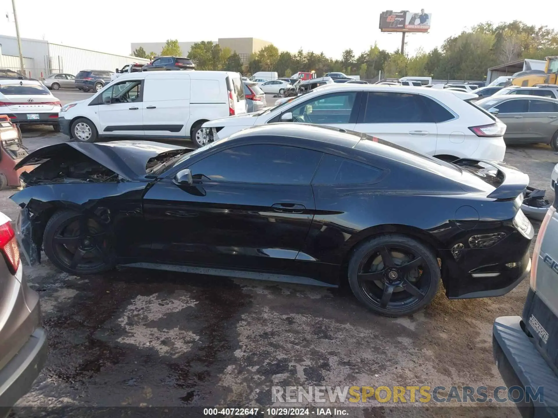 14 Photograph of a damaged car 1FA6P8CF0K5122857 FORD MUSTANG 2019