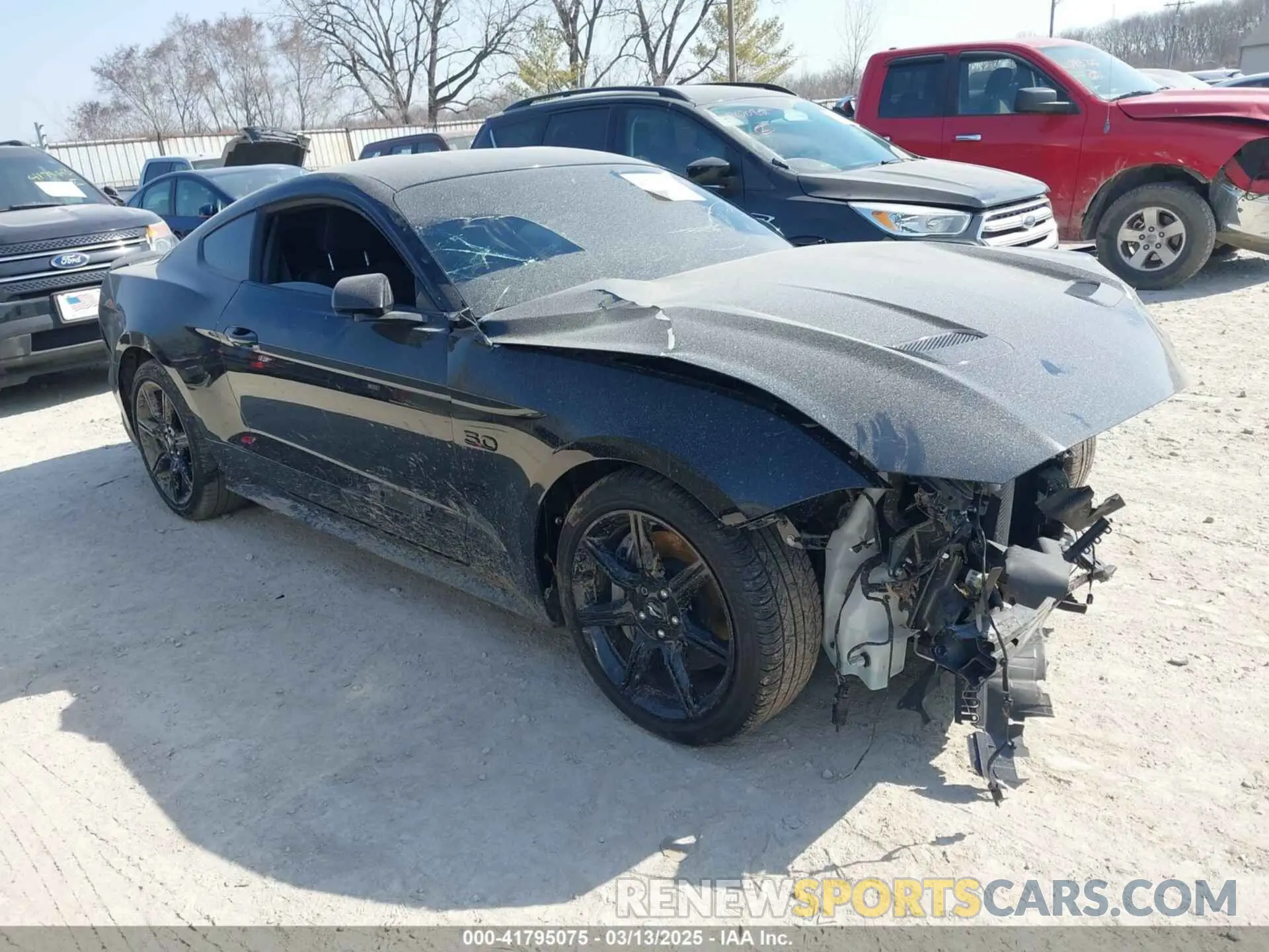 1 Photograph of a damaged car 1FA6P8CF0K5129940 FORD MUSTANG 2019