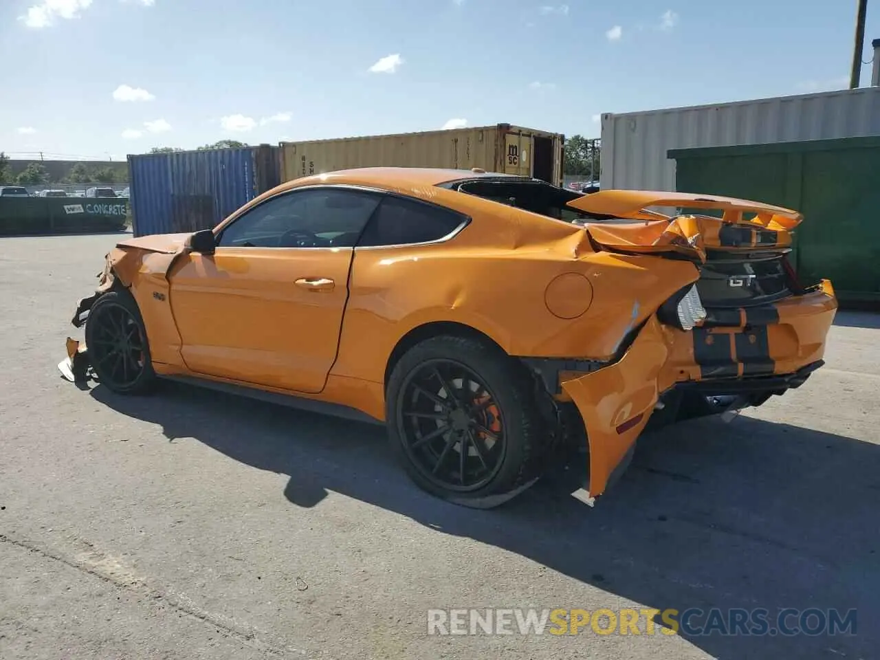 2 Photograph of a damaged car 1FA6P8CF0K5137987 FORD MUSTANG 2019