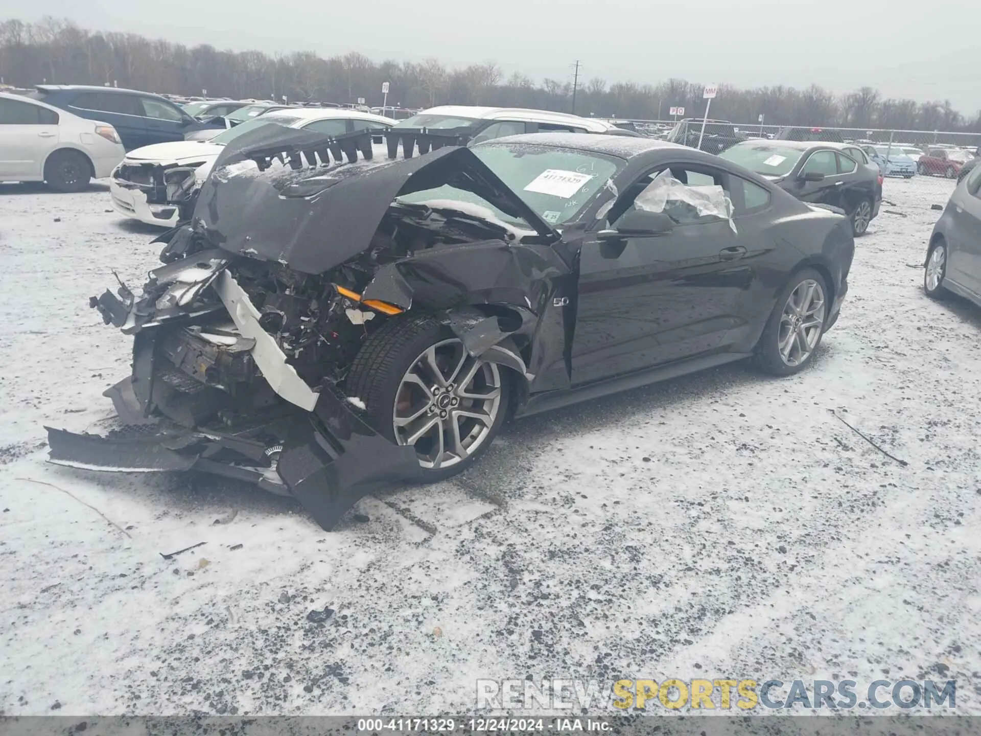 2 Photograph of a damaged car 1FA6P8CF0K5141232 FORD MUSTANG 2019