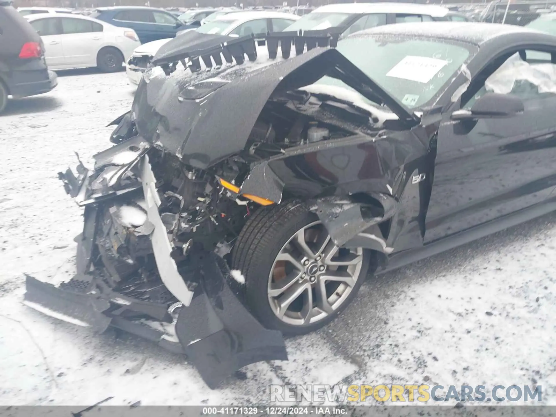 6 Photograph of a damaged car 1FA6P8CF0K5141232 FORD MUSTANG 2019