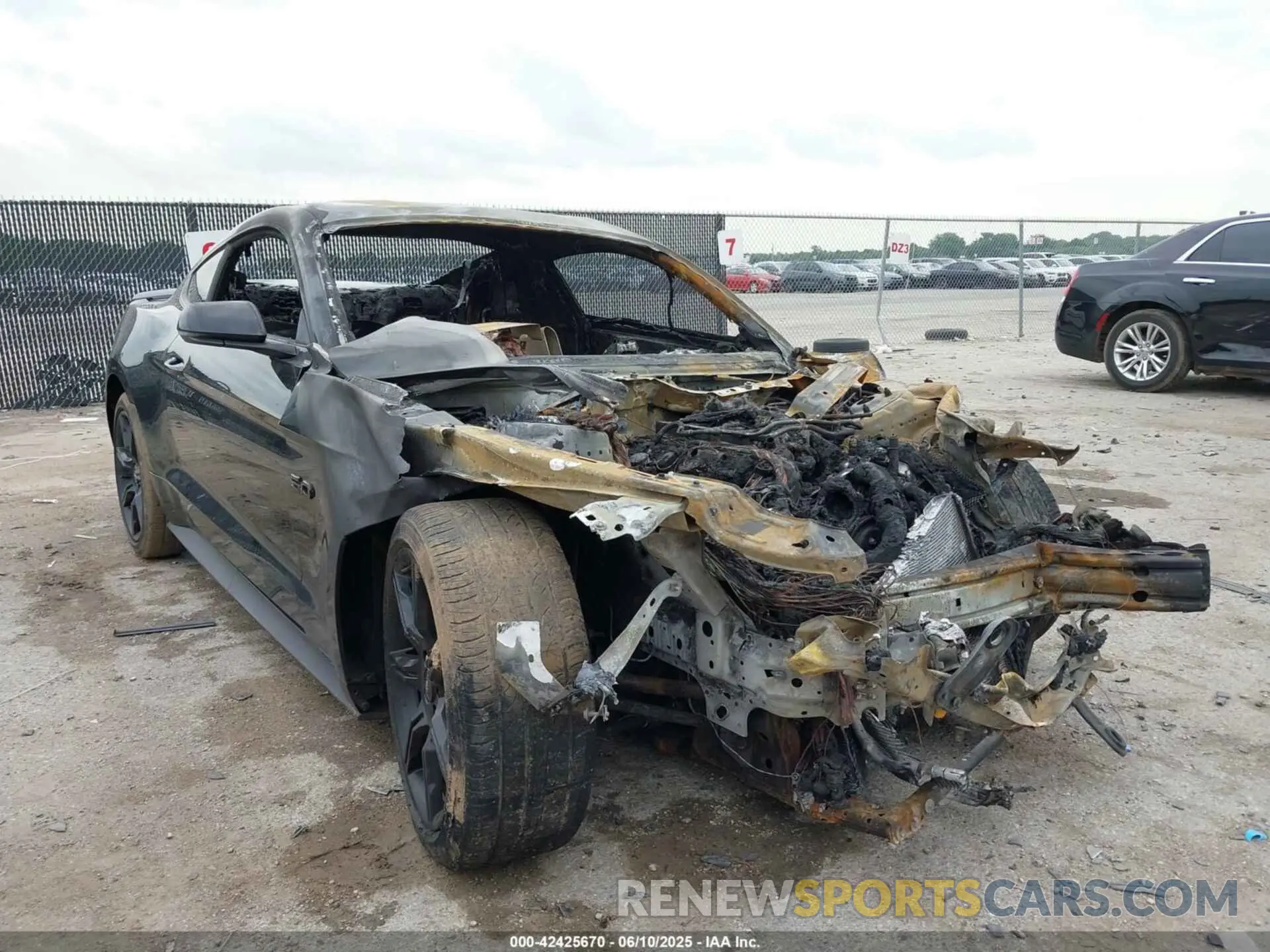 1 Photograph of a damaged car 1FA6P8CF0K5180581 FORD MUSTANG 2019
