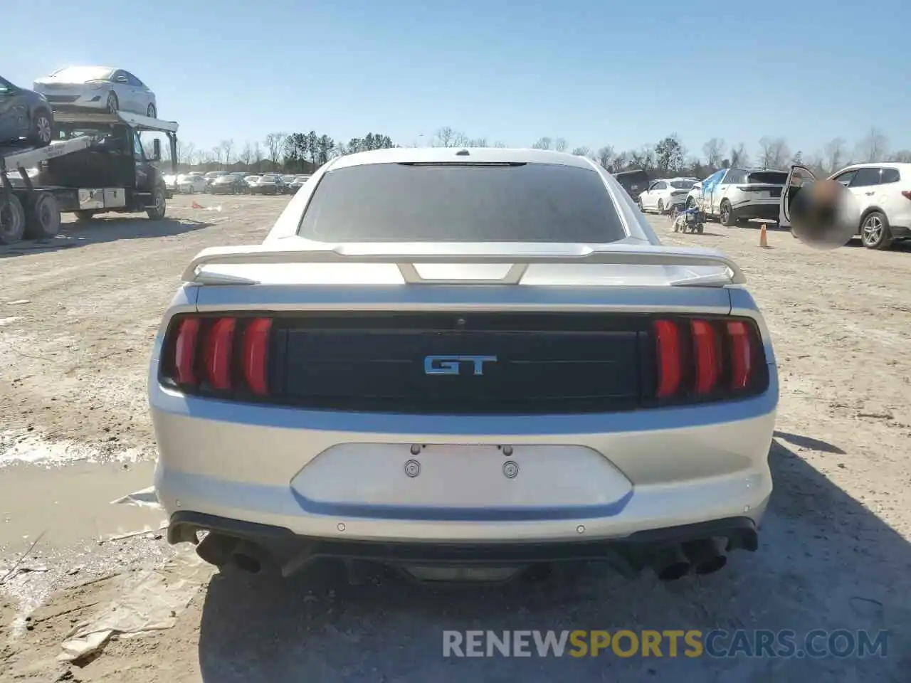 6 Photograph of a damaged car 1FA6P8CF0K5182704 FORD MUSTANG 2019