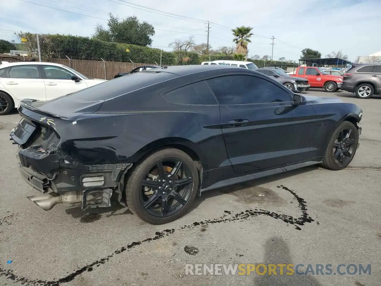 3 Photograph of a damaged car 1FA6P8CF1K5118865 FORD MUSTANG 2019