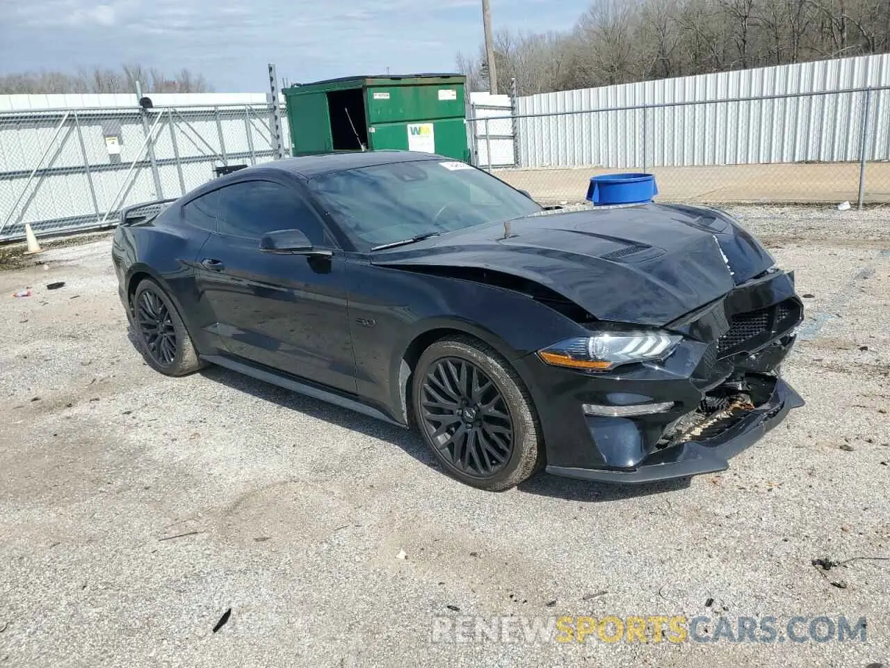 4 Photograph of a damaged car 1FA6P8CF1K5141742 FORD MUSTANG 2019