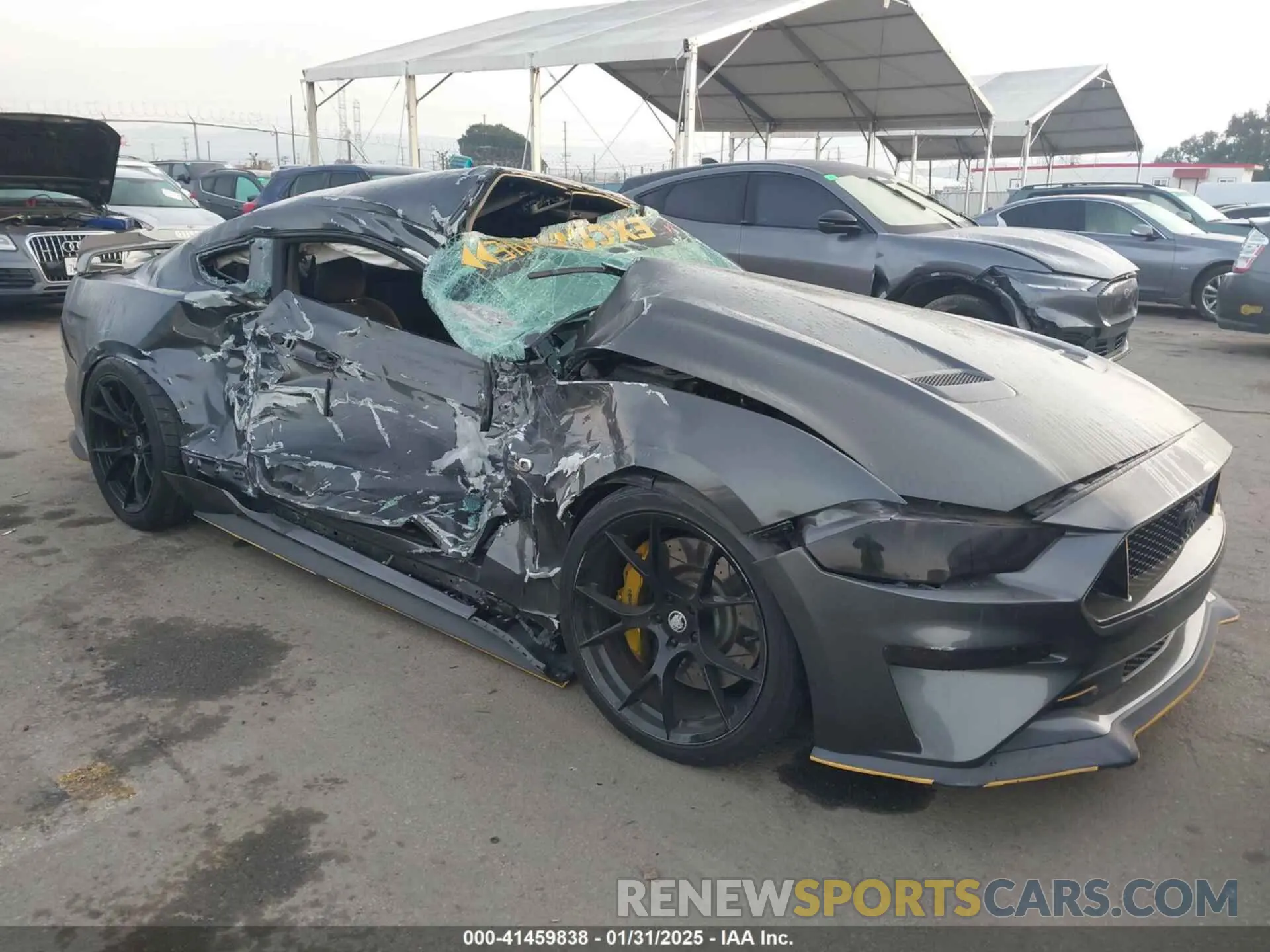 1 Photograph of a damaged car 1FA6P8CF1K5148108 FORD MUSTANG 2019
