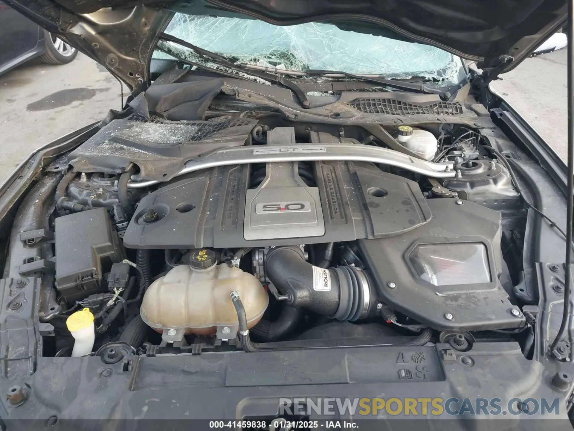 10 Photograph of a damaged car 1FA6P8CF1K5148108 FORD MUSTANG 2019