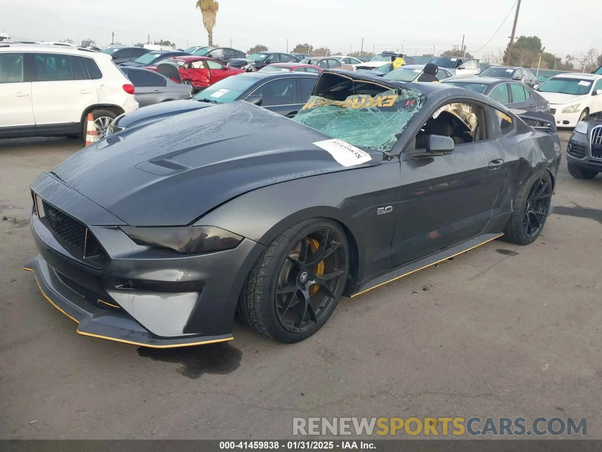 2 Photograph of a damaged car 1FA6P8CF1K5148108 FORD MUSTANG 2019