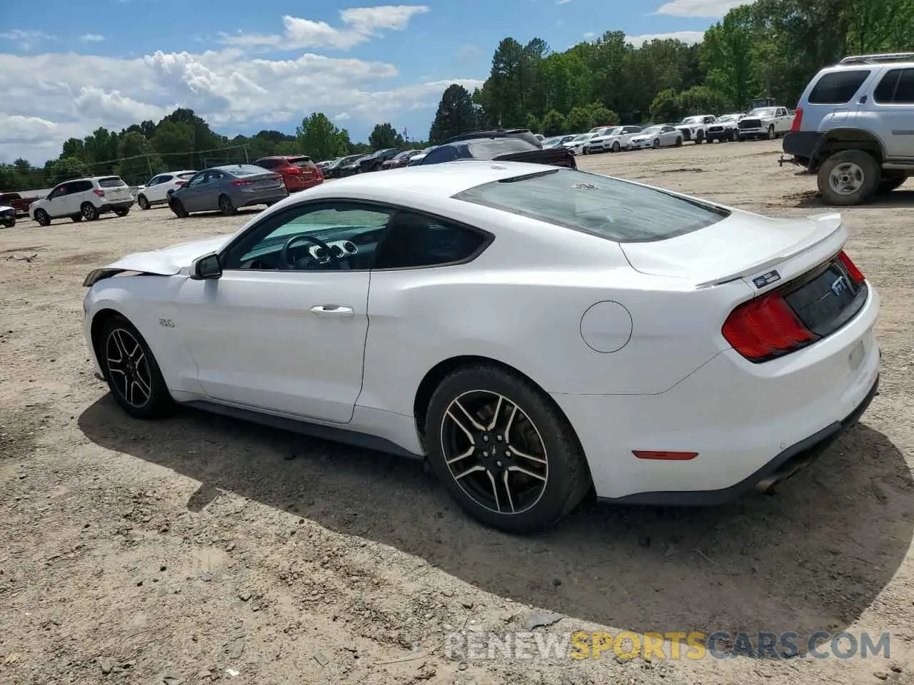 2 Photograph of a damaged car 1FA6P8CF1K5151669 FORD MUSTANG 2019