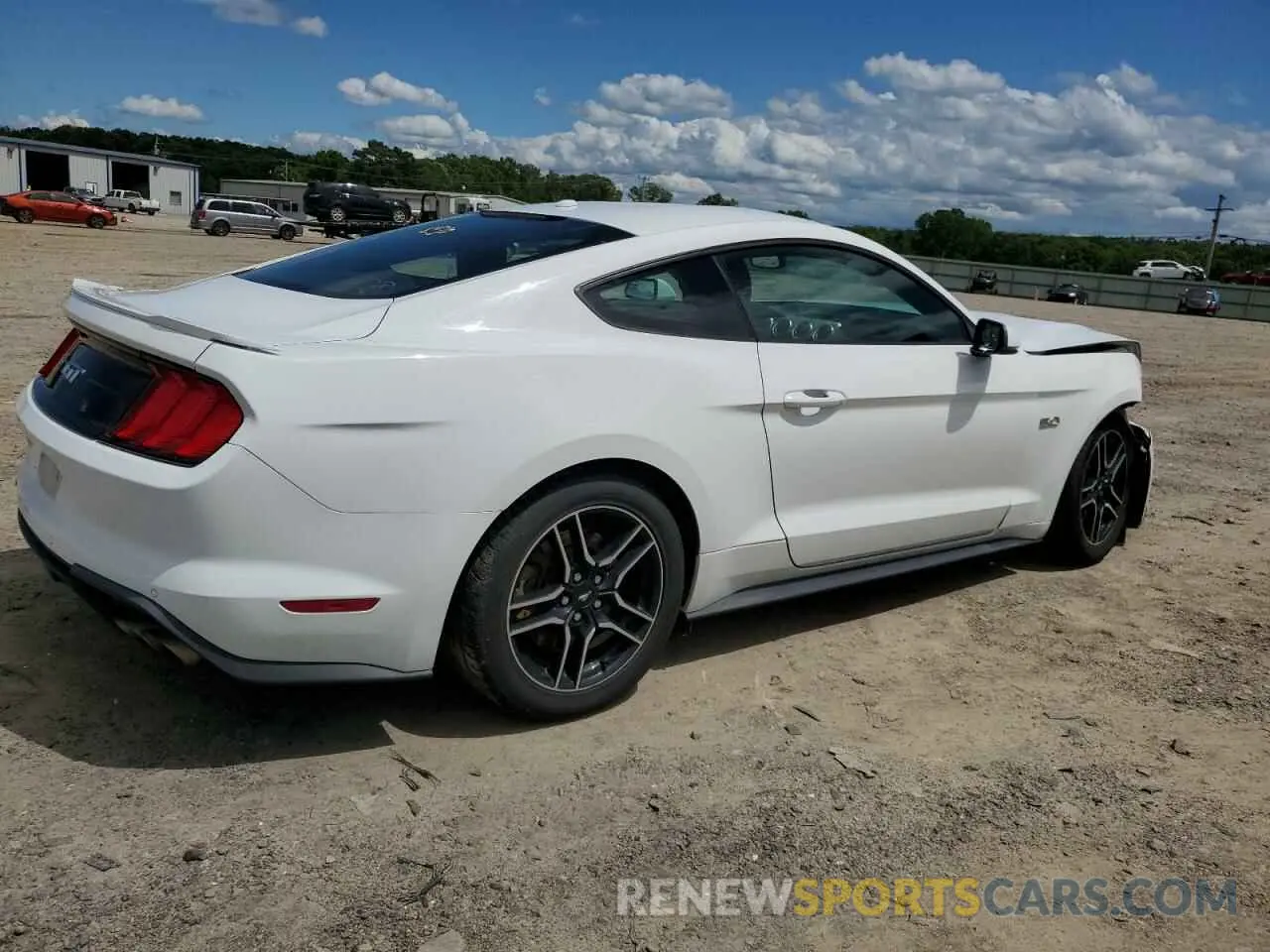 3 Photograph of a damaged car 1FA6P8CF1K5151669 FORD MUSTANG 2019