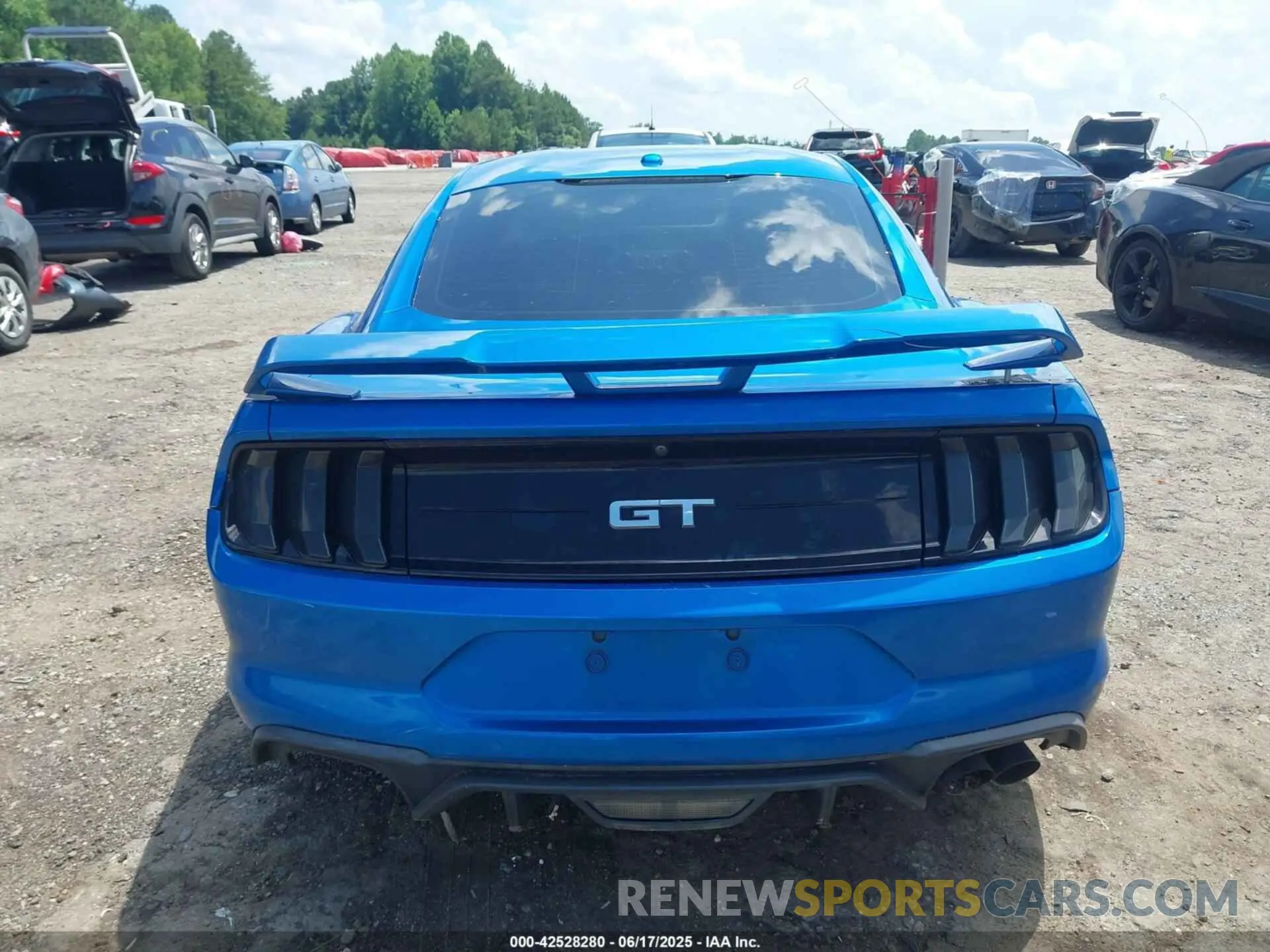 16 Photograph of a damaged car 1FA6P8CF1K5157004 FORD MUSTANG 2019