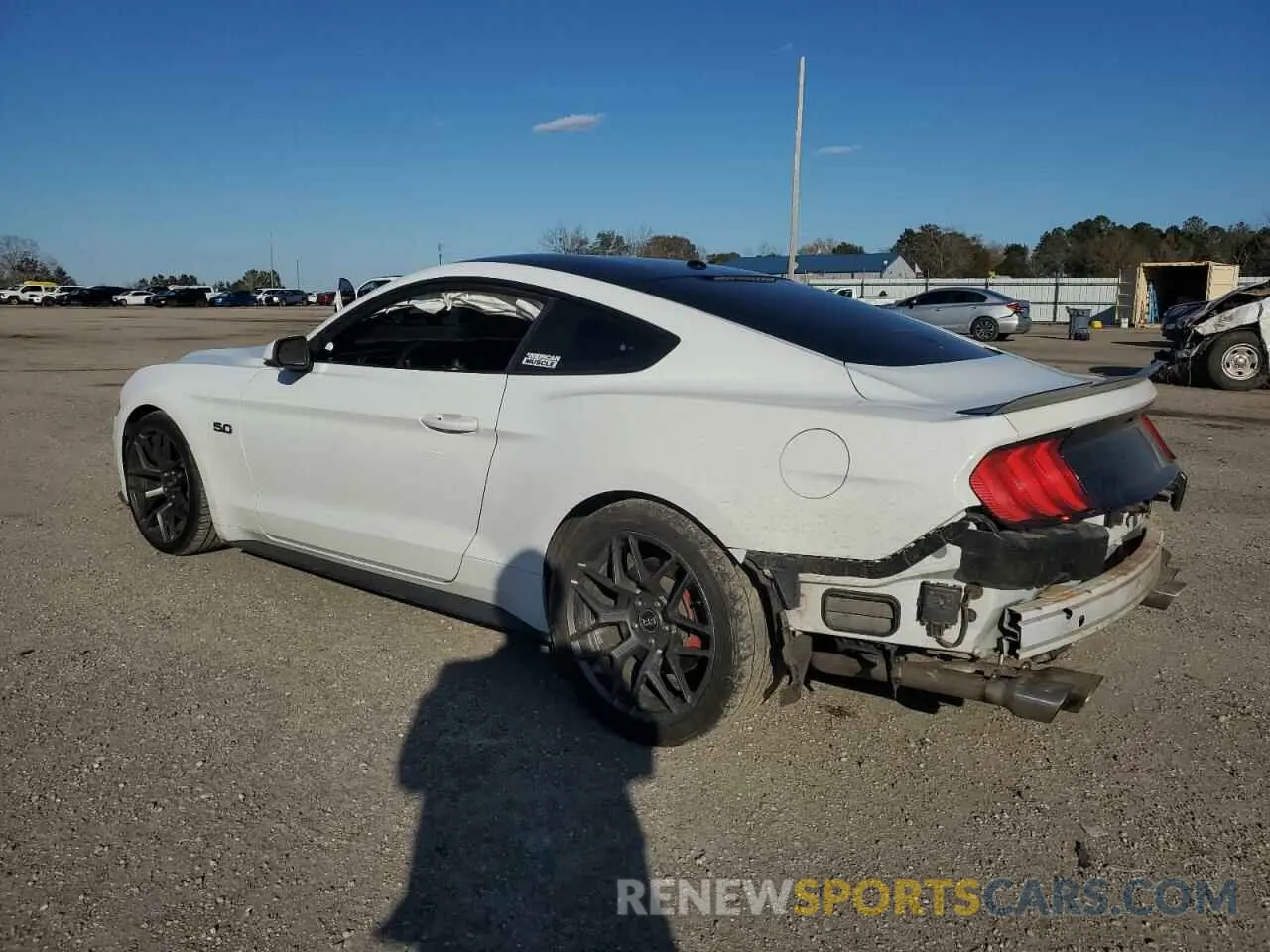 2 Photograph of a damaged car 1FA6P8CF1K5166740 FORD MUSTANG 2019