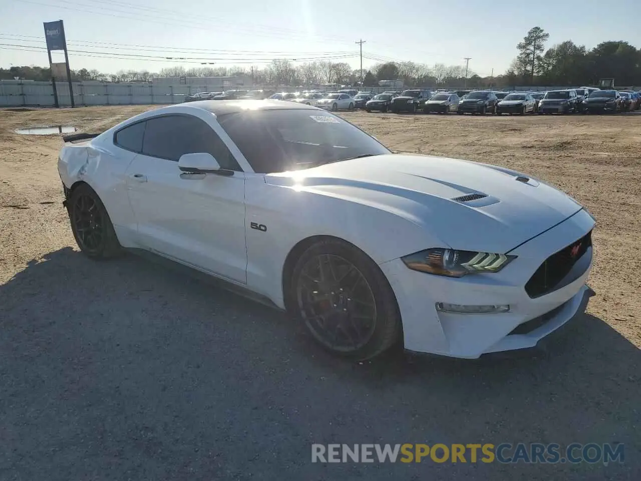 4 Photograph of a damaged car 1FA6P8CF1K5166740 FORD MUSTANG 2019