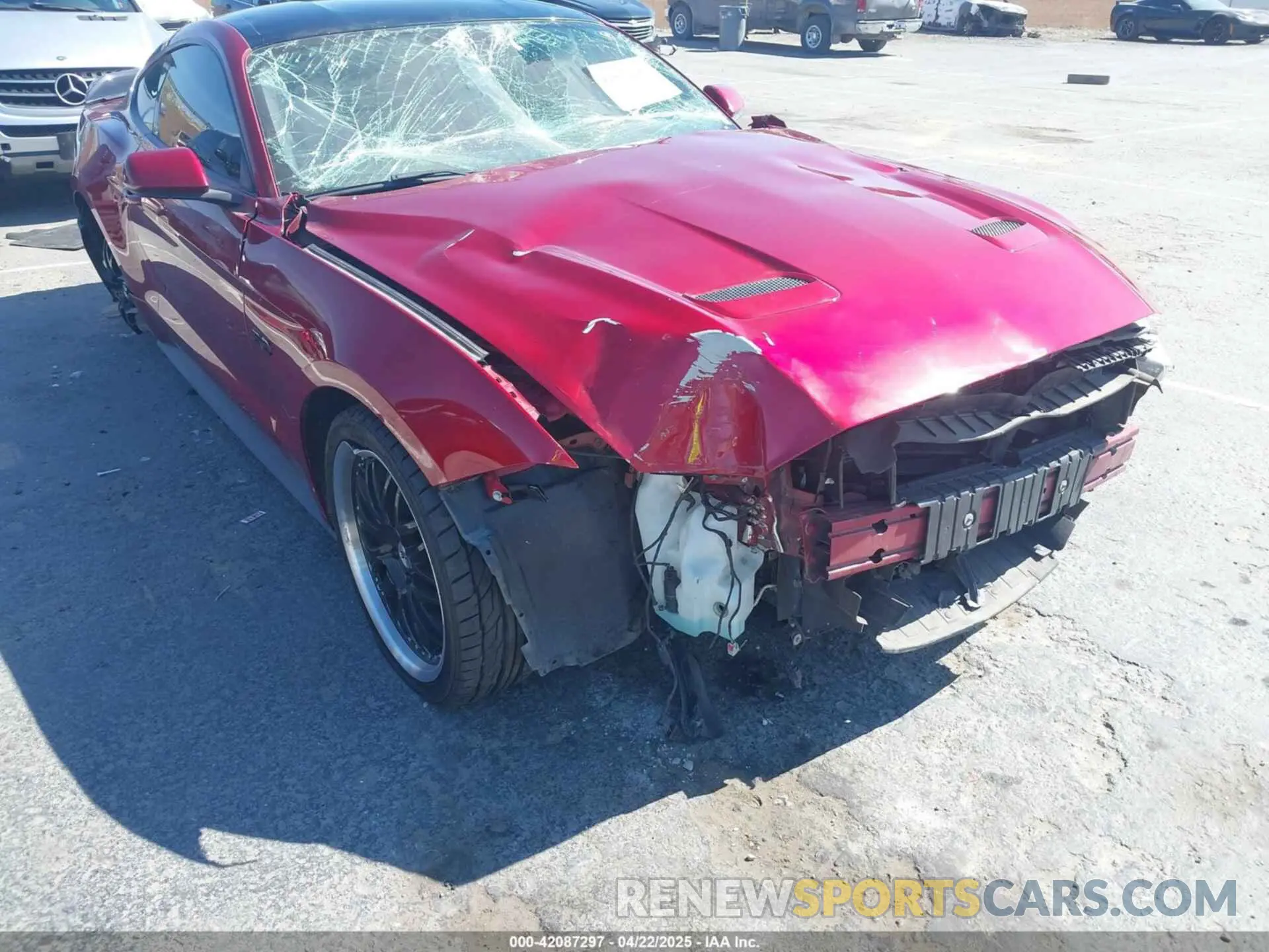 6 Photograph of a damaged car 1FA6P8CF1K5169685 FORD MUSTANG 2019