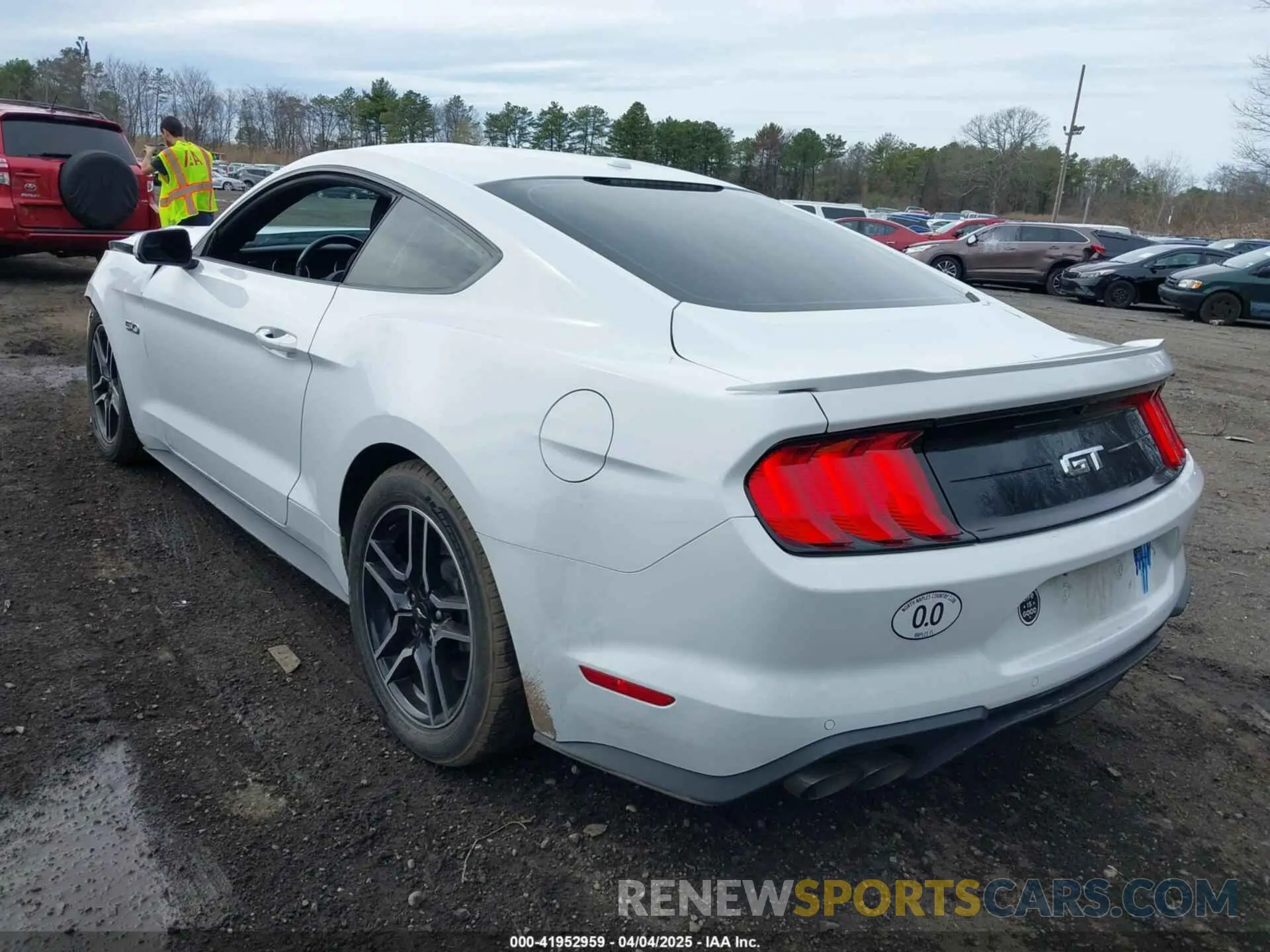 3 Photograph of a damaged car 1FA6P8CF2K5103419 FORD MUSTANG 2019