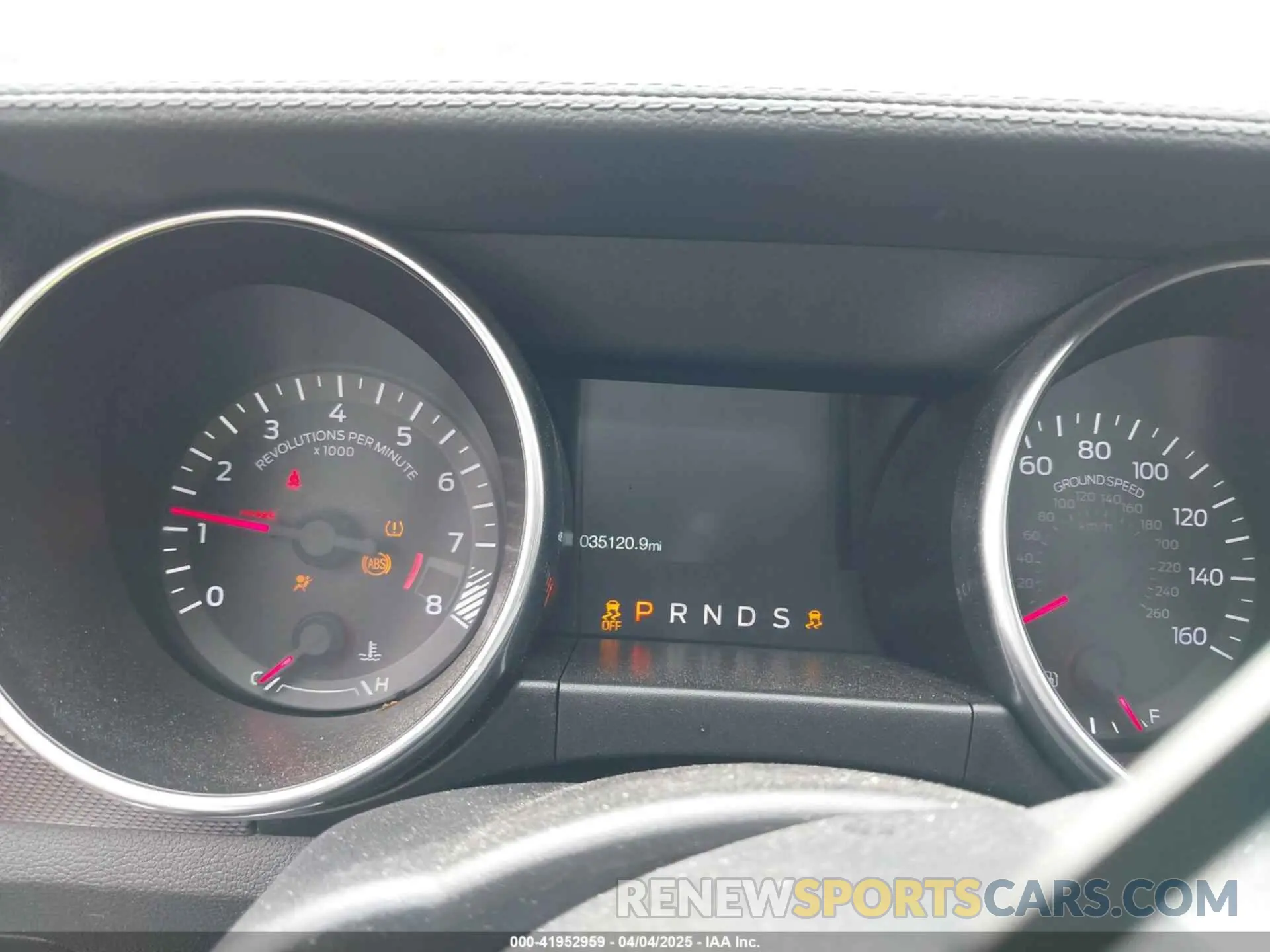 7 Photograph of a damaged car 1FA6P8CF2K5103419 FORD MUSTANG 2019