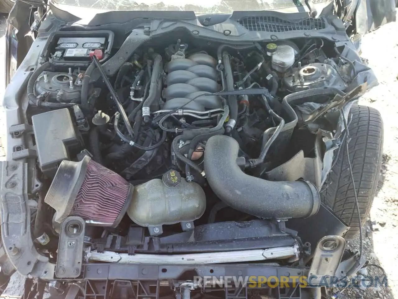 12 Photograph of a damaged car 1FA6P8CF2K5104120 FORD MUSTANG 2019
