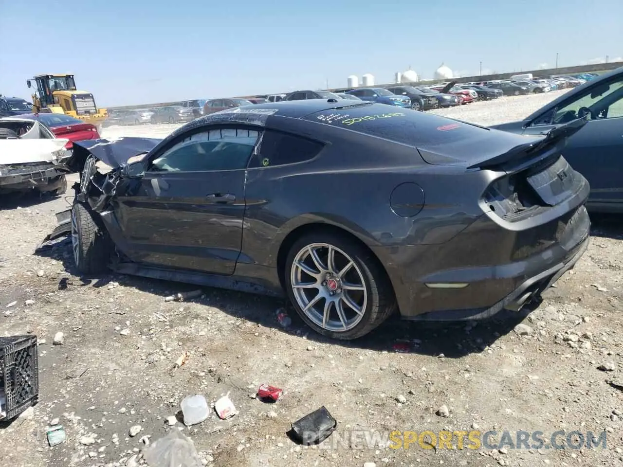 2 Photograph of a damaged car 1FA6P8CF2K5104120 FORD MUSTANG 2019