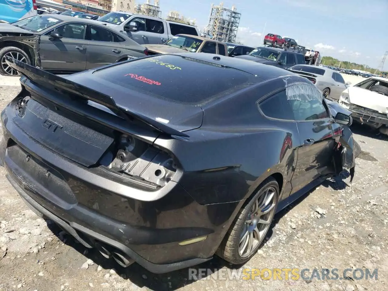 3 Photograph of a damaged car 1FA6P8CF2K5104120 FORD MUSTANG 2019