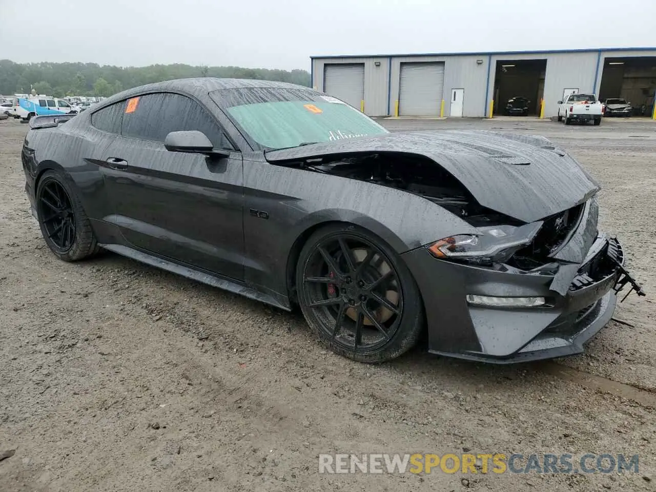 4 Photograph of a damaged car 1FA6P8CF2K5120219 FORD MUSTANG 2019