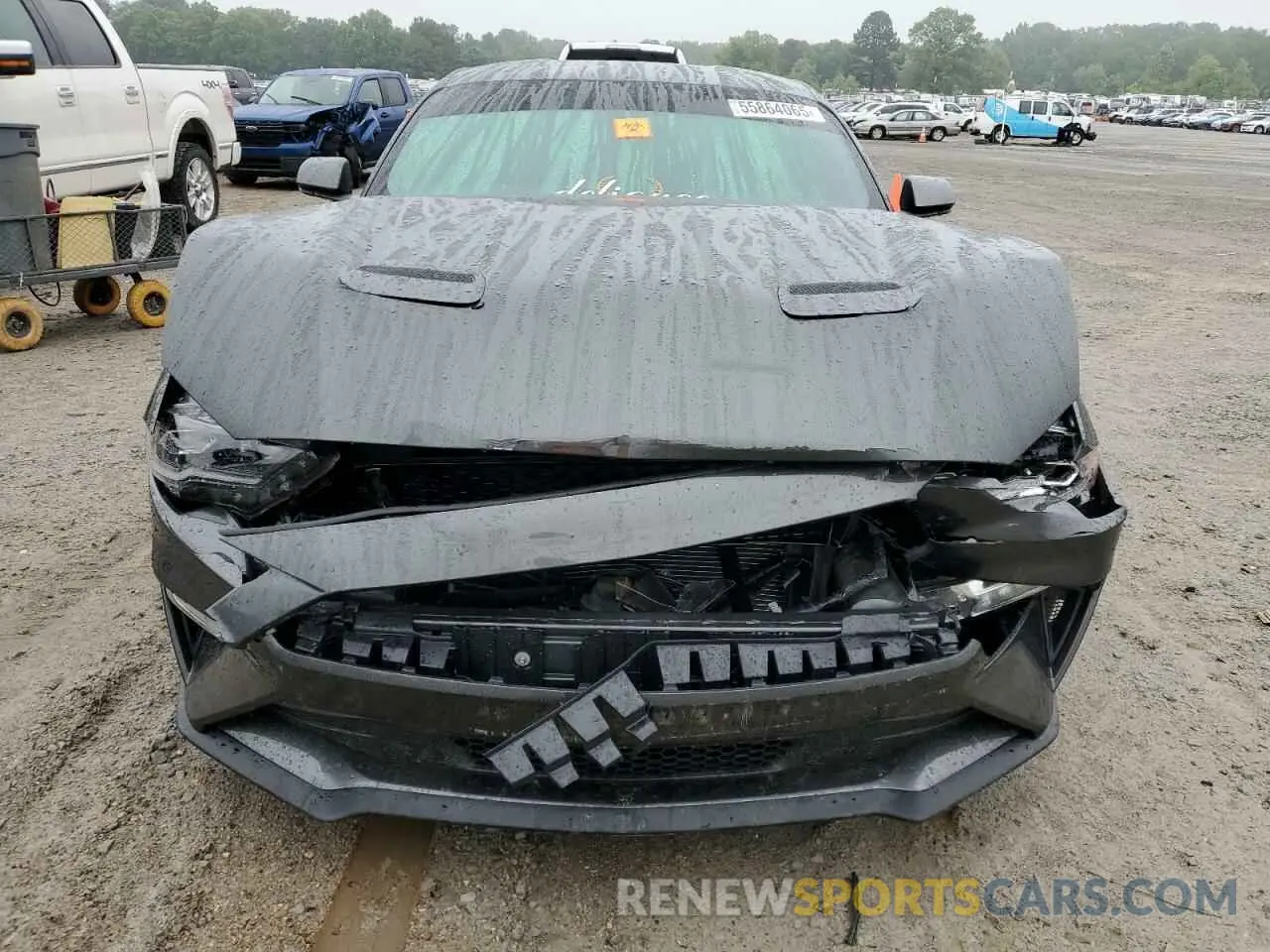 5 Photograph of a damaged car 1FA6P8CF2K5120219 FORD MUSTANG 2019