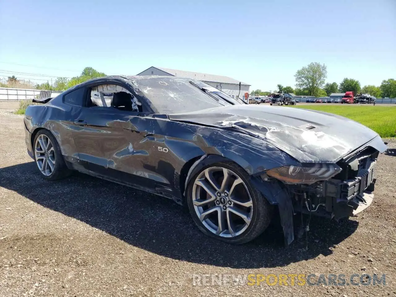 4 Photograph of a damaged car 1FA6P8CF2K5120723 FORD MUSTANG 2019