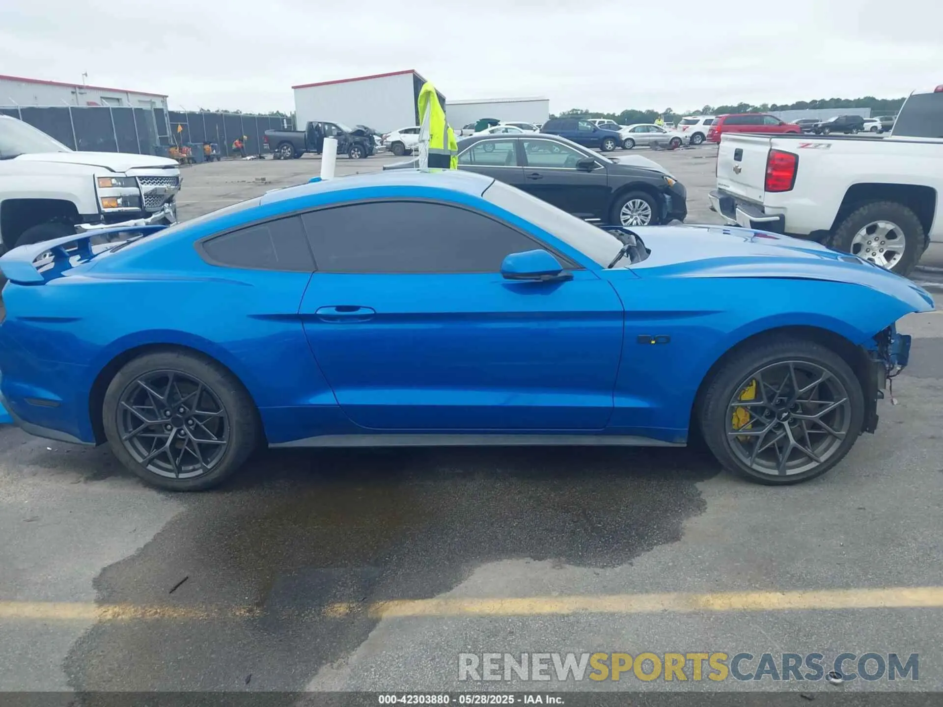 14 Photograph of a damaged car 1FA6P8CF2K5141734 FORD MUSTANG 2019