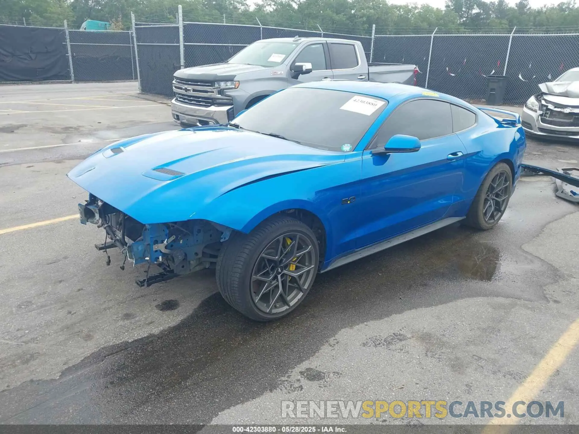 2 Photograph of a damaged car 1FA6P8CF2K5141734 FORD MUSTANG 2019