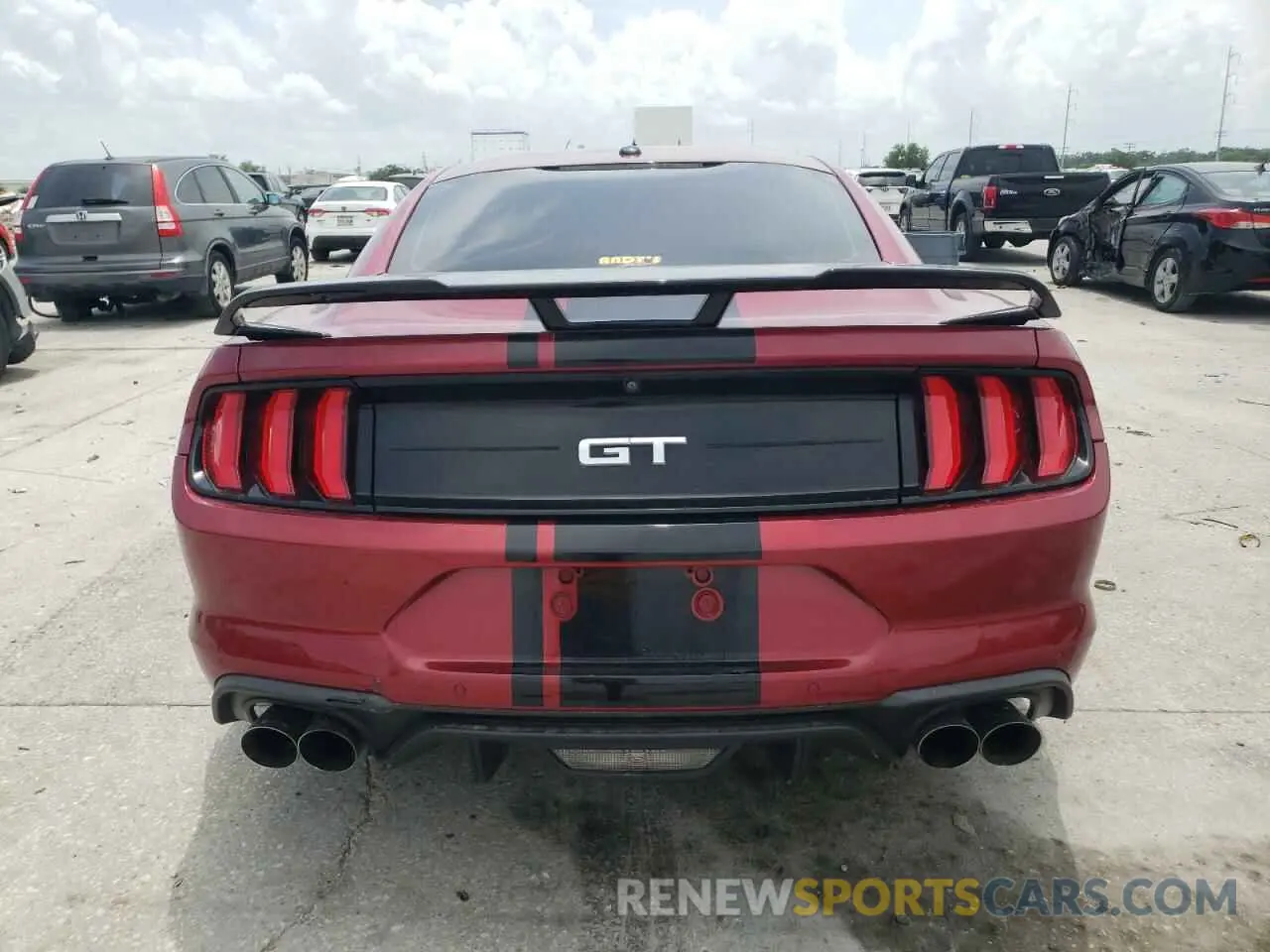 6 Photograph of a damaged car 1FA6P8CF2K5177276 FORD MUSTANG 2019