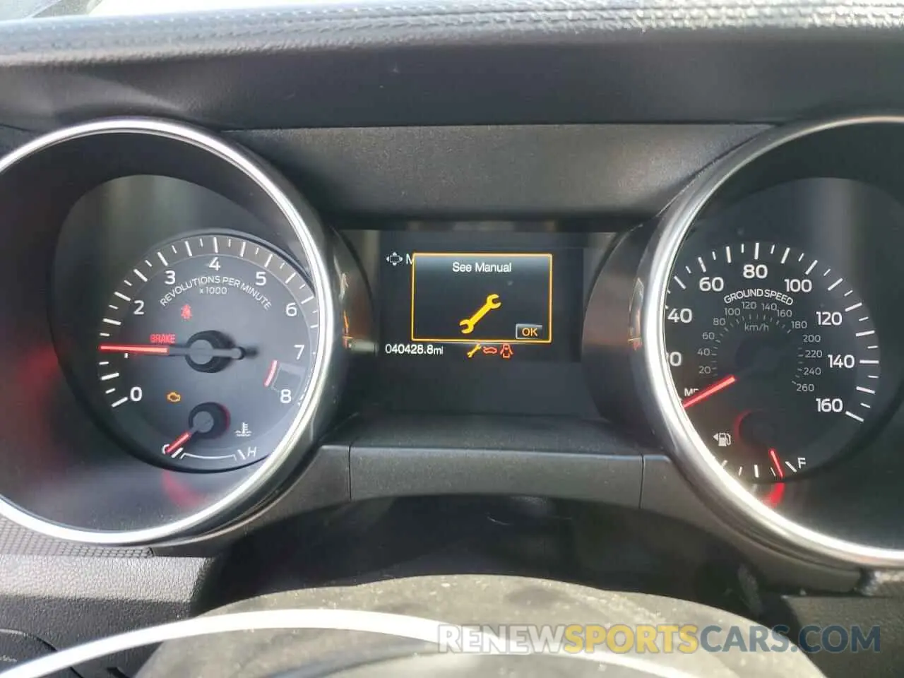9 Photograph of a damaged car 1FA6P8CF2K5182848 FORD MUSTANG 2019