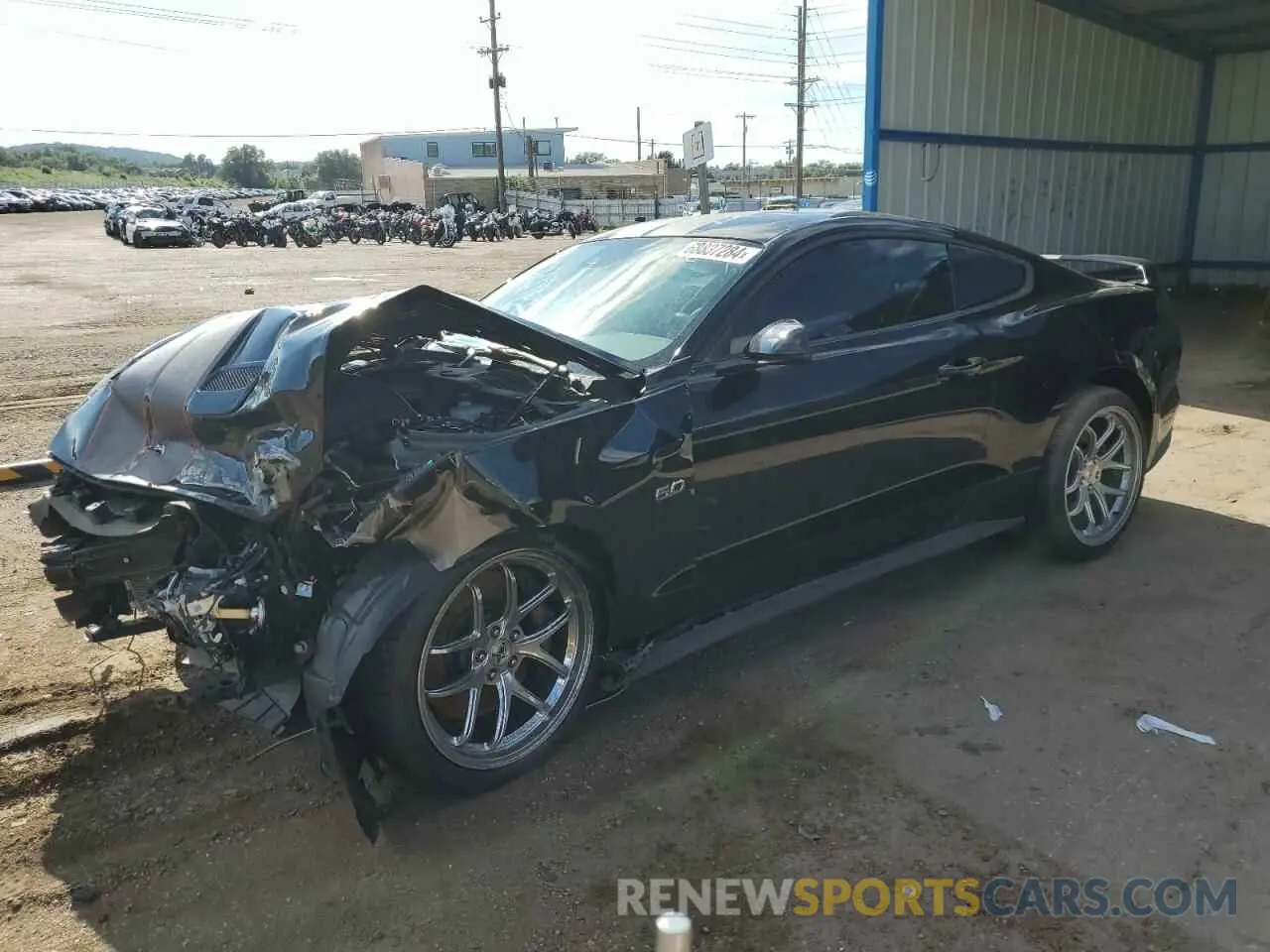 1 Photograph of a damaged car 1FA6P8CF2K5189704 FORD MUSTANG 2019
