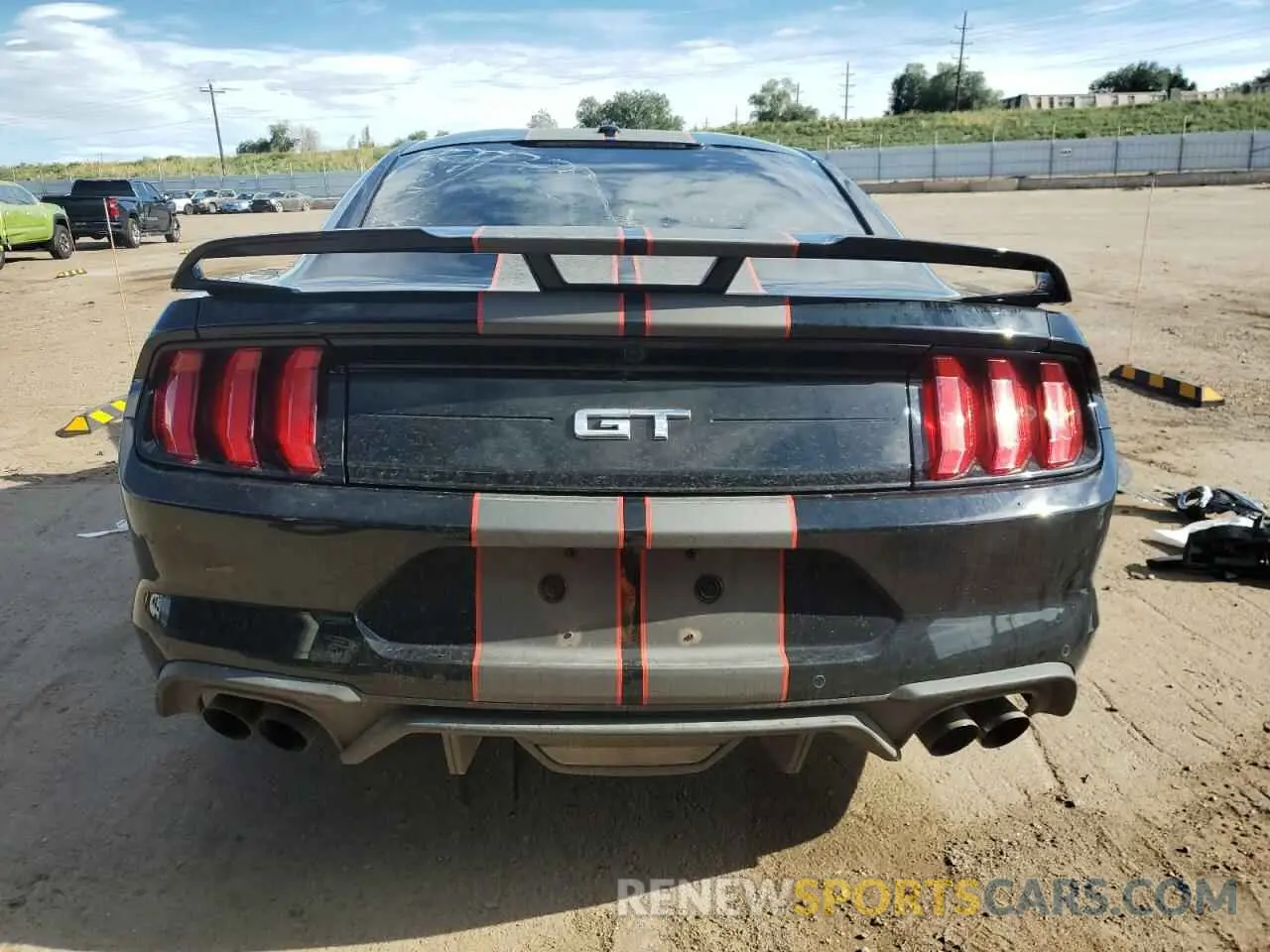 6 Photograph of a damaged car 1FA6P8CF2K5189704 FORD MUSTANG 2019