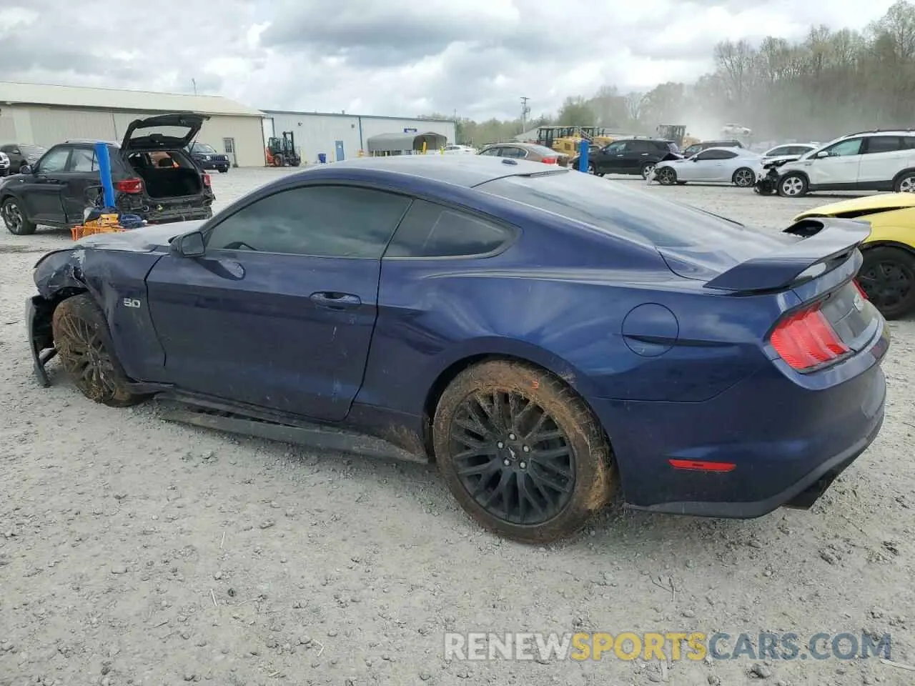 2 Photograph of a damaged car 1FA6P8CF2K5201110 FORD MUSTANG 2019
