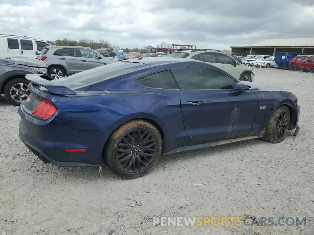 3 Photograph of a damaged car 1FA6P8CF2K5201110 FORD MUSTANG 2019
