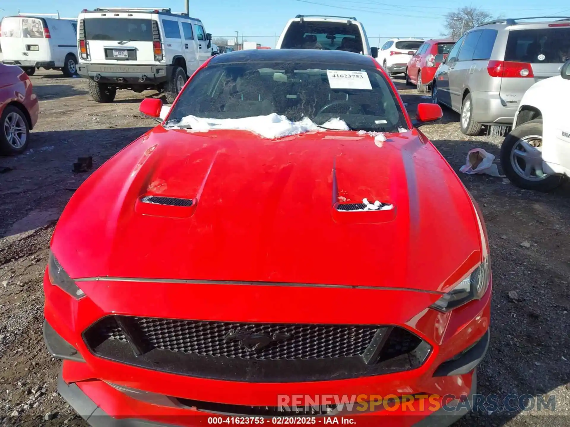 12 Photograph of a damaged car 1FA6P8CF3K5106619 FORD MUSTANG 2019