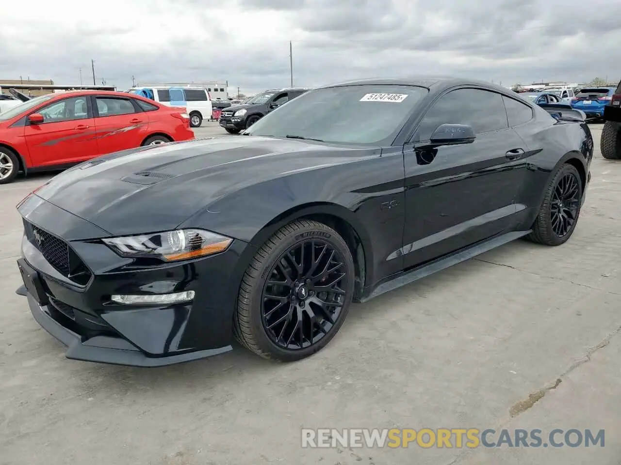 1 Photograph of a damaged car 1FA6P8CF3K5108905 FORD MUSTANG 2019