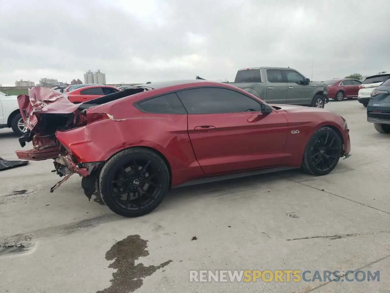 3 Photograph of a damaged car 1FA6P8CF3K5116986 FORD MUSTANG 2019