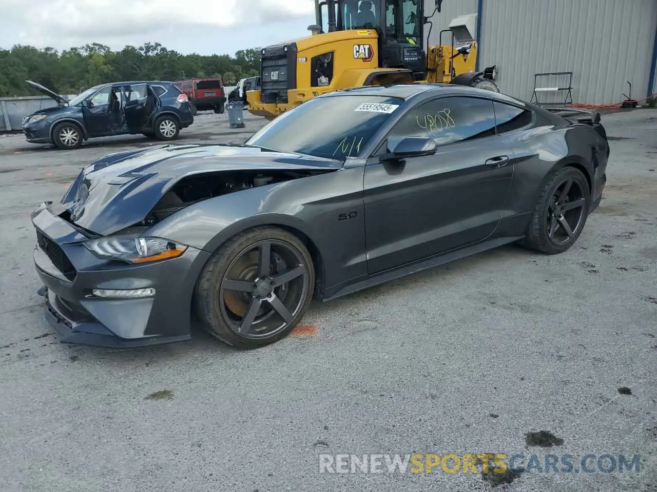 1 Photograph of a damaged car 1FA6P8CF3K5142116 FORD MUSTANG 2019