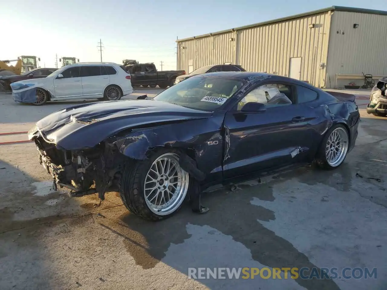 1 Photograph of a damaged car 1FA6P8CF3K5153889 FORD MUSTANG 2019